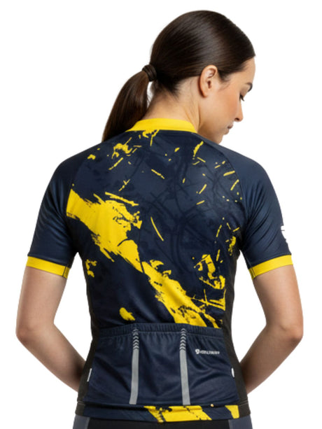 Women’s Short Sleeve Cycling Jersey Shirt Quick Dry Bicycle Clothing Top | Triumph
