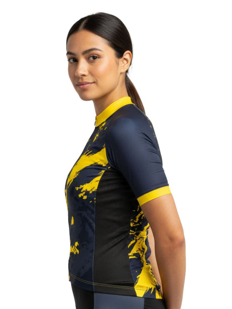 Women’s Short Sleeve Cycling Jersey Shirt Quick Dry Bicycle Clothing Top | Triumph