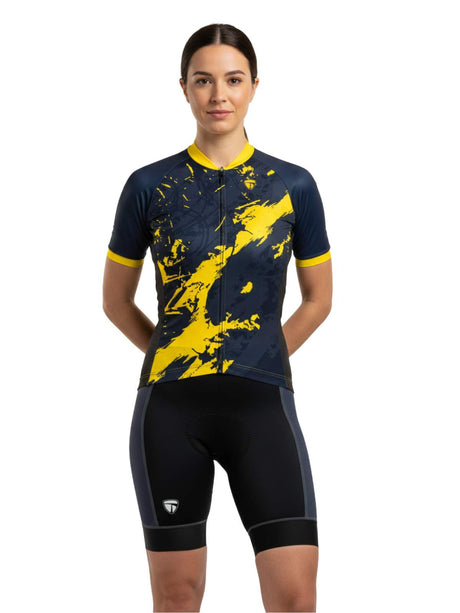 Women’s Short Sleeve Cycling Jersey Shirt Quick Dry Bicycle Clothing Top | Triumph