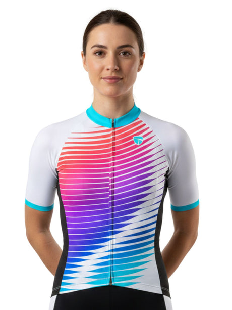 Women’s Cycling Jersey Peloton, Quick Dry Bike Bicycle Top with Rear Pockets | Triumph