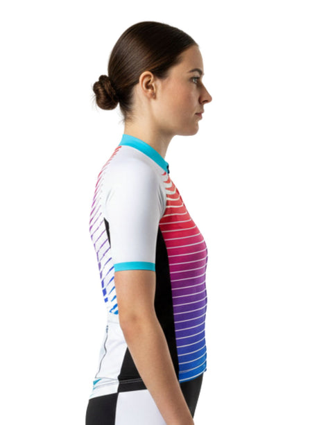 Women’s Cycling Jersey Peloton, Quick Dry Bike Bicycle Top with Rear Pockets | Triumph