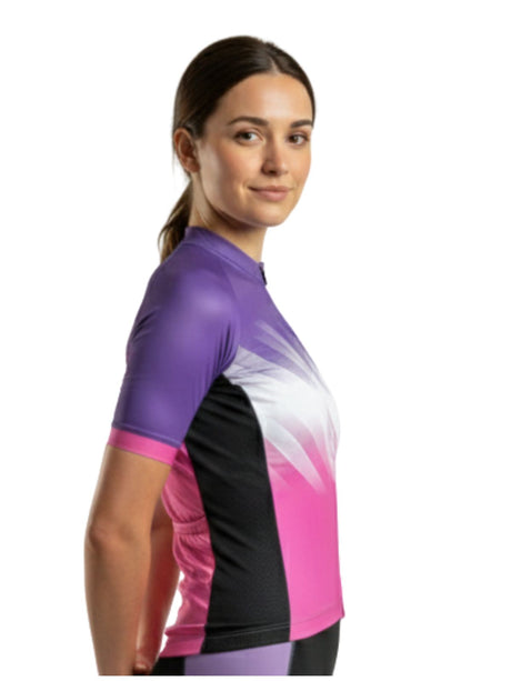 Cycling Jersey for Girls Quick Dry Women Bike Bicycle Clothing Top | Triumph