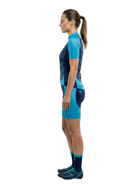 Race Fit Peloton Women Cycling Jerseys & Gel Padded Shorts | Triumph