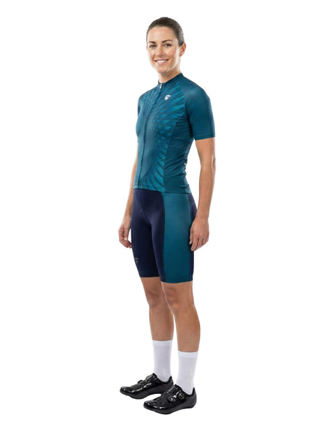 Women Cycling Jersey Shorts | Mountain Bike Short Sleeve Shirts Set | Triumph