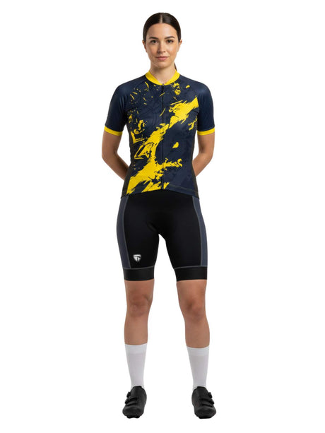 Girls Cycling Jersey Top Gel Tech Padded Shorts for Women Cyclist | Triumph