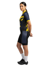 Girls Cycling Jersey Top Gel Tech Padded Shorts for Women Cyclist