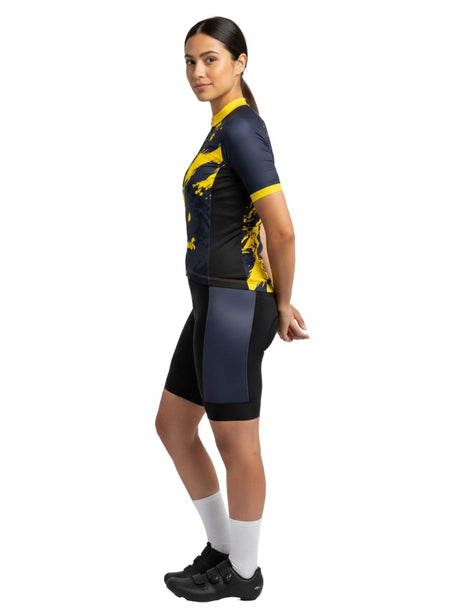Girls Cycling Jersey Top Gel Tech Padded Shorts for Women Cyclist | Triumph