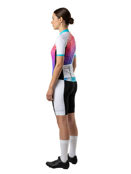 Cycling Jersey Peloton with Rear Pockets for Women, Bike Bicycle Padded Shorts Bottom Tights | Triumph