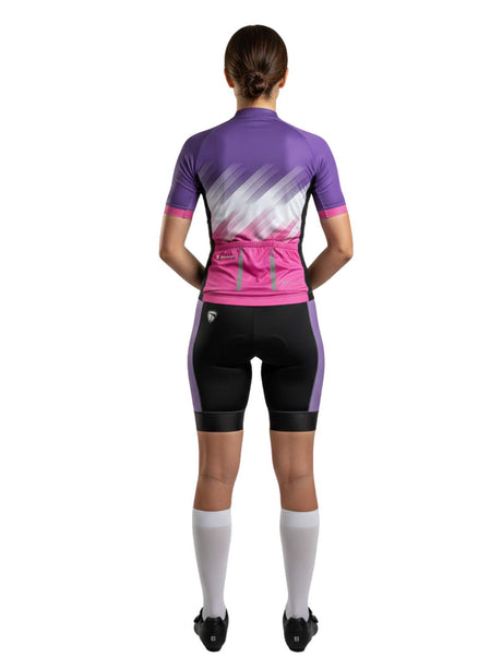 Cycling Jersey & Gel Padded Tights for Girls | Women Bike Bicycle Clothing Set | Triumph