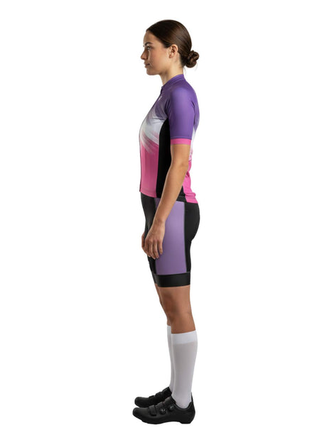 Cycling Jersey & Gel Padded Tights for Girls | Women Bike Bicycle Clothing Set | Triumph