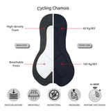 Men Cycling Bib Pants Padded Road Cycling Tights