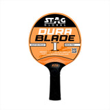 STAG GLOBAL Dura Blade Table Tennis Single Racket (Orange/Black) (Green/Black) (2025 Model)