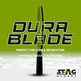 STAG GLOBAL Dura Blade Table Tennis Single Racket (Orange/Black) (Green/Black) (2025 Model)