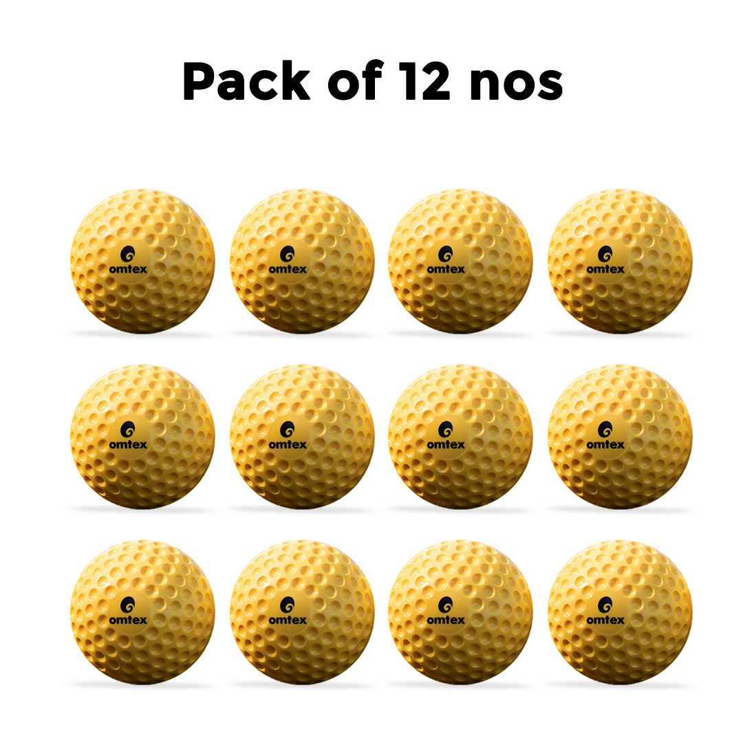 omtex Dimple Ball - Yellow (Standard Weight)