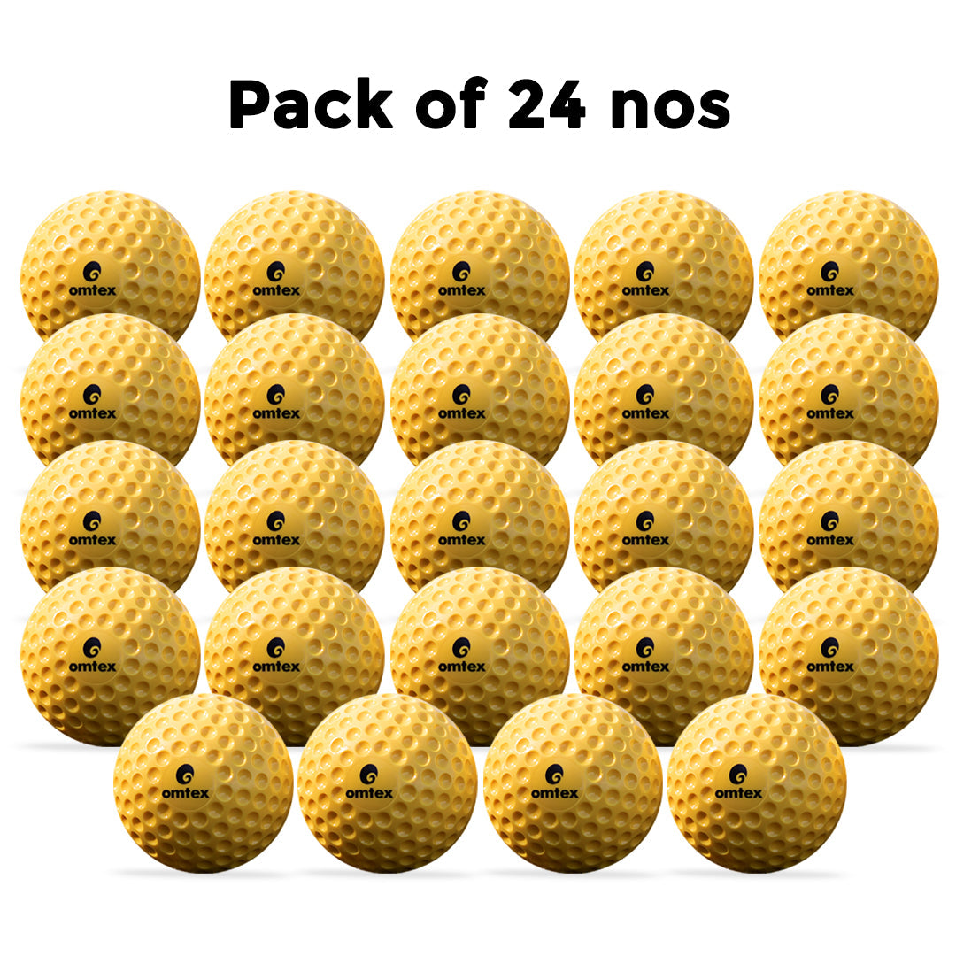 omtex Dimple Ball - Yellow (Standard Weight)