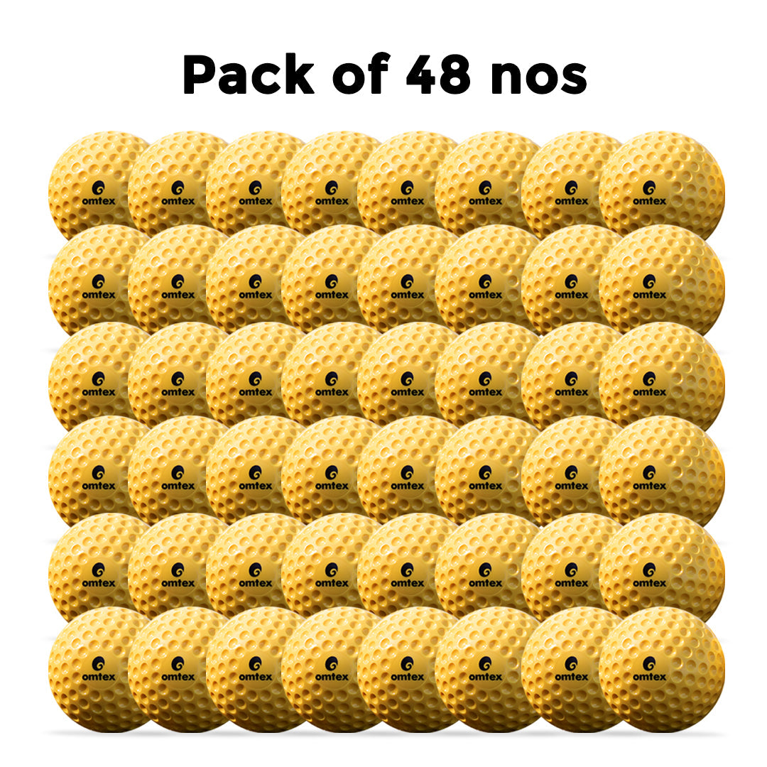 omtex Dimple Ball - Yellow (Standard Weight)