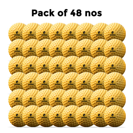 omtex Dimple Ball - Yellow (Standard Weight)