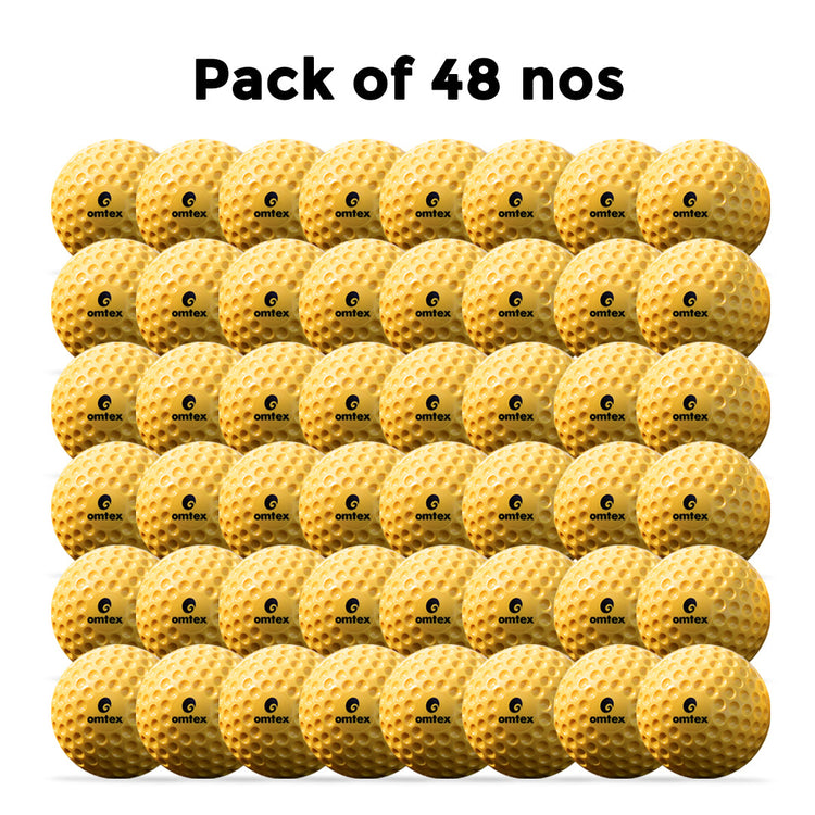 omtex Dimple Ball - Yellow (Standard Weight)