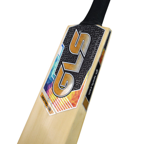 GLS Destroyer Golden Kashmir Willow Scoop Bat for Hard Tennis Ball | Greenland Enterprises (Gls Sports)