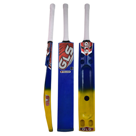 GLS Muscle Power Kashmir Willow Scoop Bat For Hard Tennis Ball | Greenland Enterprises (Gls Sports)