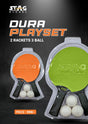 STAG Global Dura Blade TT Playset with 2 Racquets & 3 Table Tennis Balls