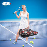Pro Red 26L Unisex Lightweight Tennis Badminton Squash Equipment Cover Kit Bag | 4T 6B Racket |Duffel