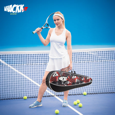 Pro Red 26L Unisex Lightweight Tennis Badminton Squash Equipment Cover Kit Bag | 4T 6B Racket |Duffel