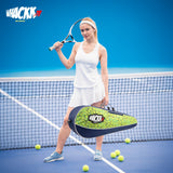 Pro Green 26L Unisex Lightweight Tennis Badminton Squash Equipment Cover Kit Bag | 4T 6B Racket |Duffel