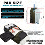 Condor Green 89L Unisex Cricket Kit Bag Backpack | Adult Size | 2 Bat | Shoe/Helmet Pocket | Main Compartment 20" Leg Pad |2 Bottle Holder | Easy Access Pocket | Player Edition Senior