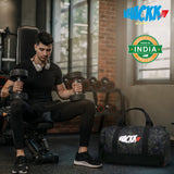 Cardio Wild Moss 31L Gym Fitness Workout Training Sports Travel Duffle Bag Separate Shoe Pocket Dry Wet Pocket Multipurpose Carry Bag Adjustable Strap Lightweight Sports Kit Men Women