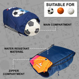 Blitz Blue Soccer| Football Equipment Bags| Basketball Volleyball Throwball Drawstring Backpack Bags| Shoes Mobile Bottle Holder Pocket| Sports Men Boys Bag| Dori Backpack |Gym Bag| Kitbag Kit Bag