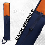 Hayden Orange Cricket Bat Cover Polyester Material, Premium Full Size Cover for Wooden and Plastic Bats with Heavy Duty Stitched Strap