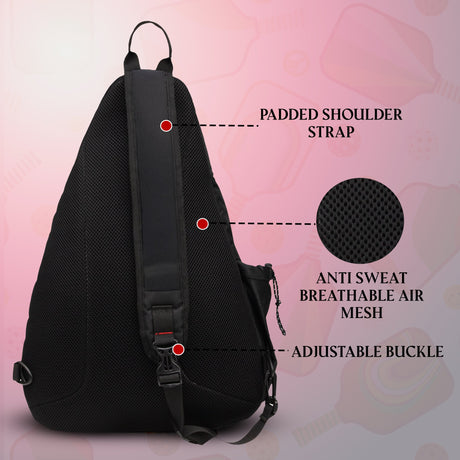 Stance Red 23 L Pickleball / Table Tennis TT Bag