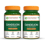 Dandelion Root Extract 200mg Liver, Digestion & Antioxidant Support | Veg Caps