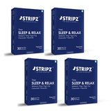 Deep Sleep & Relax Oral Strips – Melatonin, Botanicals & Vitamin B6 (30 Strips)