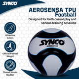 SYNCO Professional World Cup AEROSENSA TPU 6 Panel Football | Soccer Ball Size-5