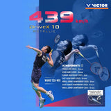 DriveX-10 METALLIC-B G5 Unstrung Defensive Badminton Racket – 4U/3U | Prannoy H.S.