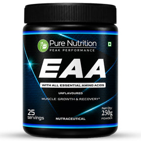 EAA Powder  All 9 Essential Amino Acids | Unflavoured | Muscle Support - Nutrition by Pure Nutrition