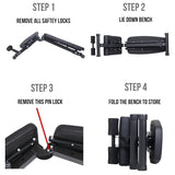 Kobo EB-1004 Multi Exercise Adjustable Bench