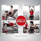 Kobo EB-1012 Multi Exercise Adjustable Bench