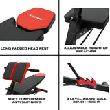 Kobo EB-1013 Multi Exercise Adjustable Bench