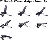 Kobo EB-1015 Commercial Multi Exercise Adjustable Bench