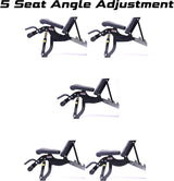 Kobo EB-1015 Commercial Multi Exercise Adjustable Bench