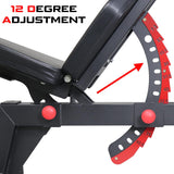 Kobo EB-1021 Commercial Multi Exercise Adjustable Bench