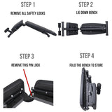 Kobo EB-1027 Multi Exercise Adjustable Bench