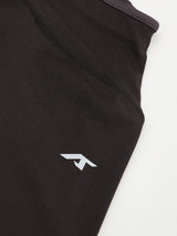 Alcis Women Black Drytech+ Solid Cropped Training Tights