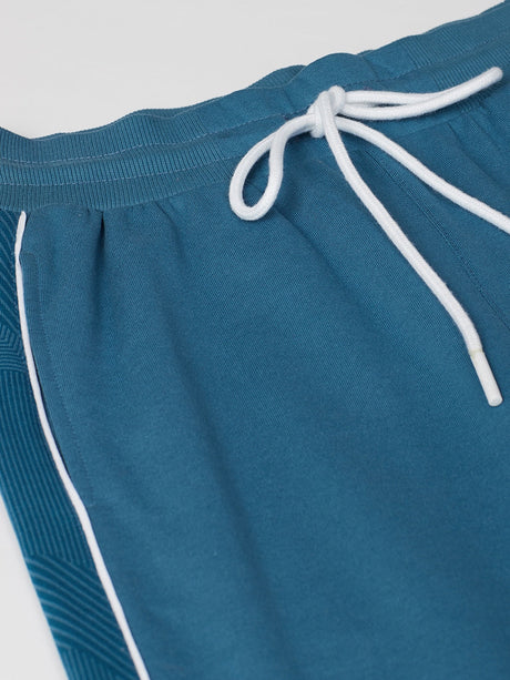 Alcis Women Blue Slim Fit Solid Cropped Joggers | Alcis