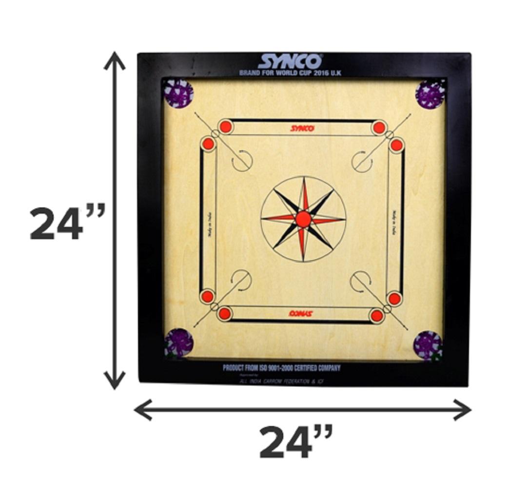 Synco Eco 24 inch carrom board for Kids