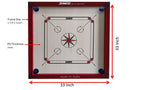 Synco Eco 33X33 inch Light weight Full size carrom board