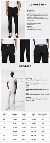 J Lindeberg Men's Elof Pant - Black